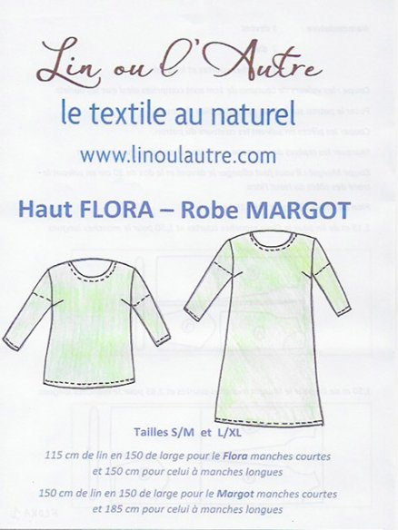 Patron Haut Flora-Robe Margot