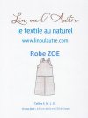 Patron robe Zoé