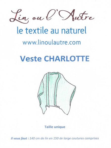 Patron veste Charlotte