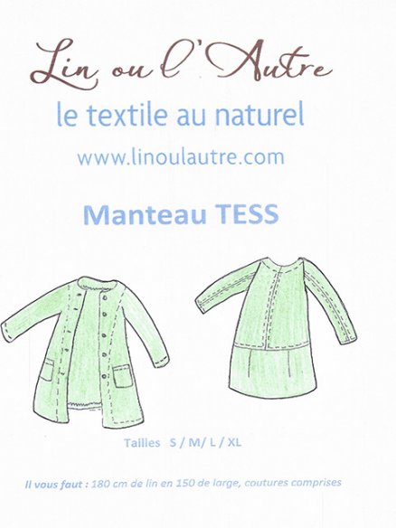 Patron manteau Tess