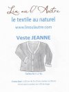 Patron veste Jeanne