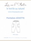 Patron Pantalon Jovette