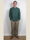 Chemise Col Mao Manches Longues