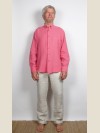 Chemise Col Officier Manches Longues