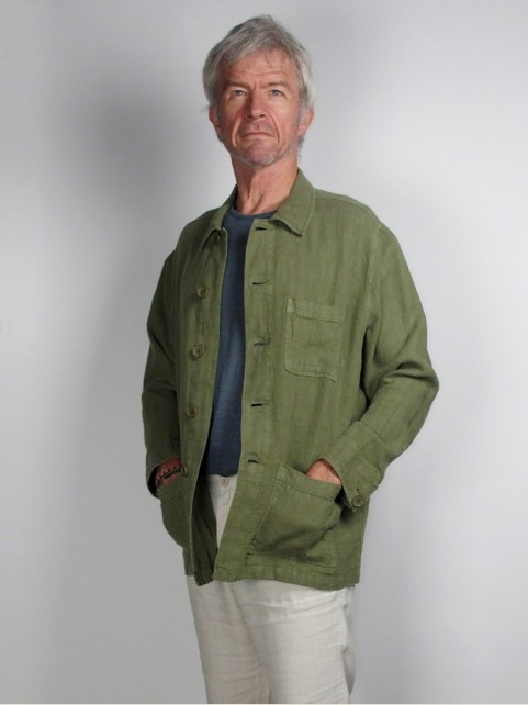 Lin Ou L Autre Veste En Lin Vintage Type Veste De Travail En Chine