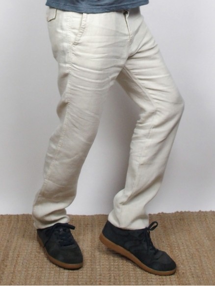 Pantalon Homme en Lin