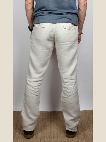 Pantalon Homme en Lin