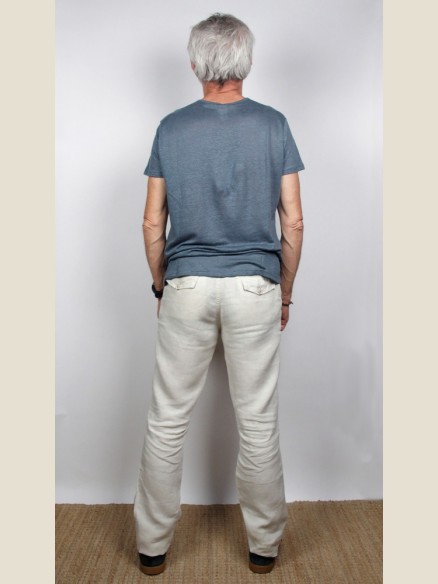 Pantalon Homme en Lin