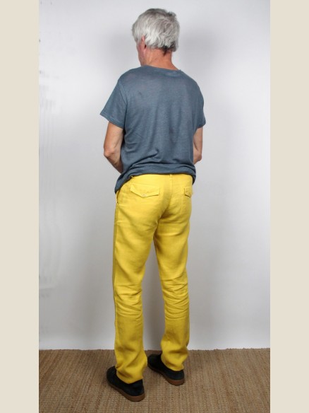 Pantalon Homme en Lin