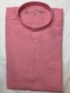 Chemise Col Mao Manches Longues