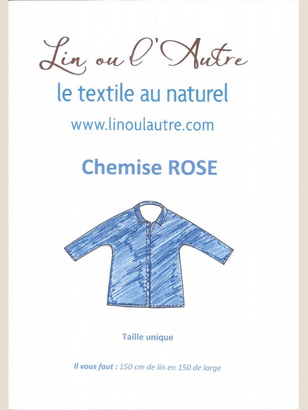 Patron Chemise Rose