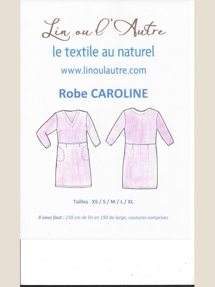 Patron robe Caroline