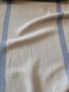 Lin pour Torchon Vichy bleu