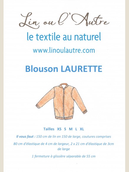 Patron Blouson Laurette