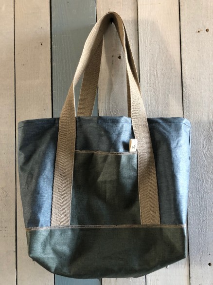 Sac cabas Adéle ORAGE ET EUCALYPTUS