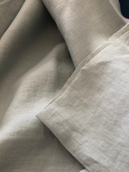 Lin Lavé Fin Grande largeur vert celadon