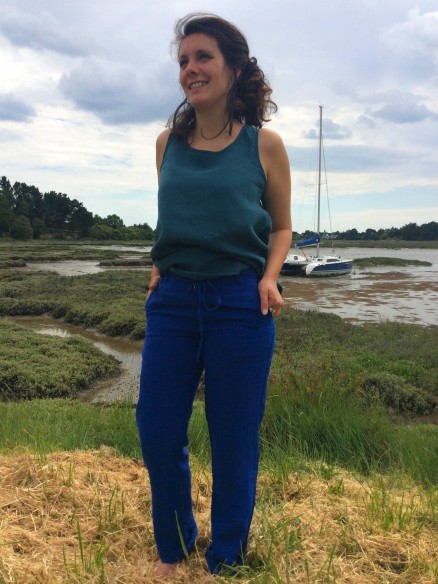 PANTALON EN LIN Vanessa