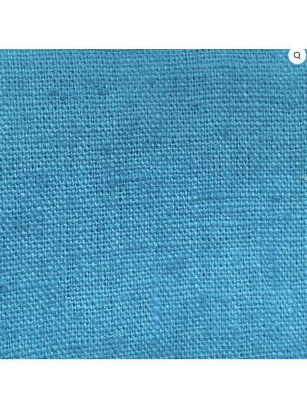 Lin enduit BLEU TURQUOISE