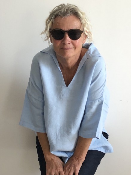 CHEMISE MAHE BLEU CIEL DE CORDE