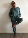 PANTALON COOL MIXTE MAHE GREEN BLUE