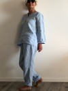 PANTALON COOL MIXTE MAHE BLEU CIEL DE CORDE