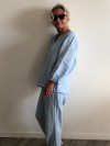 CHEMISIER MONA BLEU CIEL DE CORDE