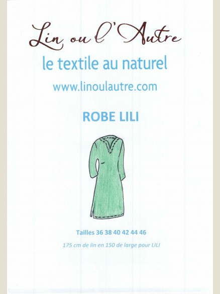 Patron robe Lili