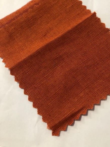 Lin Lavé Fin Grande largeur TERRA COTTA 