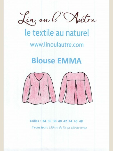 Patron blouse Emma