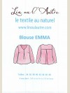 Patron blouse Emma