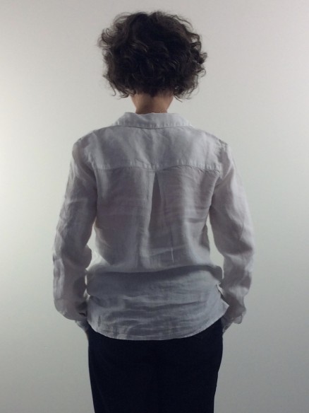 CHEMISIER CAROLE BLANC