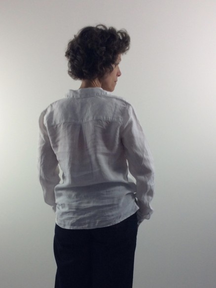 CHEMISIER CAROLE BLANC