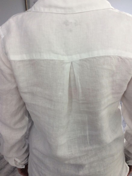 CHEMISIER CAROLE BLANC