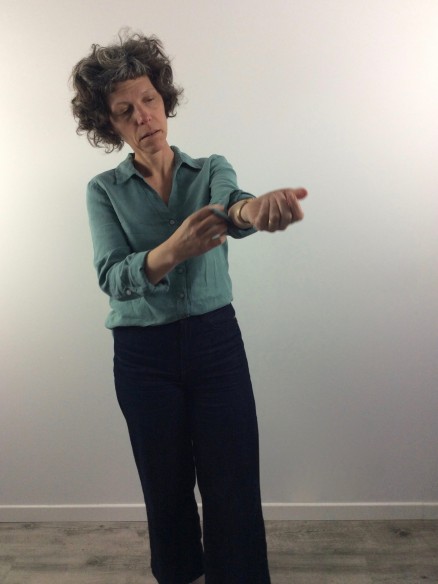 CHEMISIER CAROLE GREEN BLUE