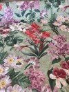 Lin Lavé Fin Grande largeur fleurs des champs