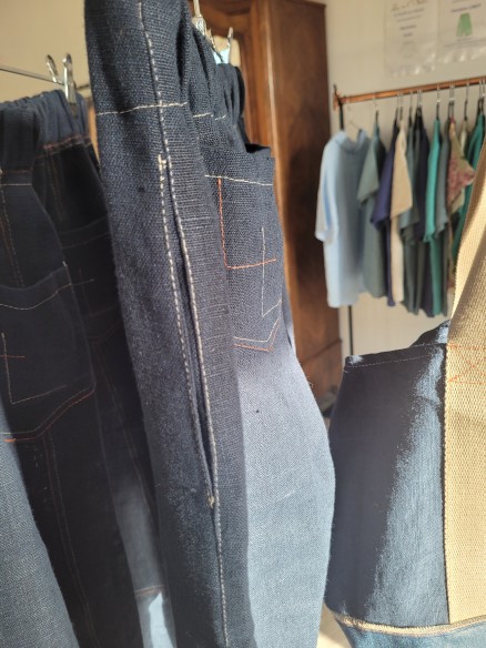Pantalon en lin Vero