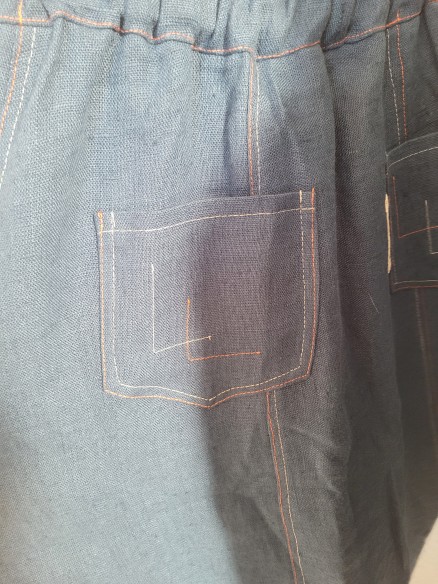 Pantalon en lin Vero
