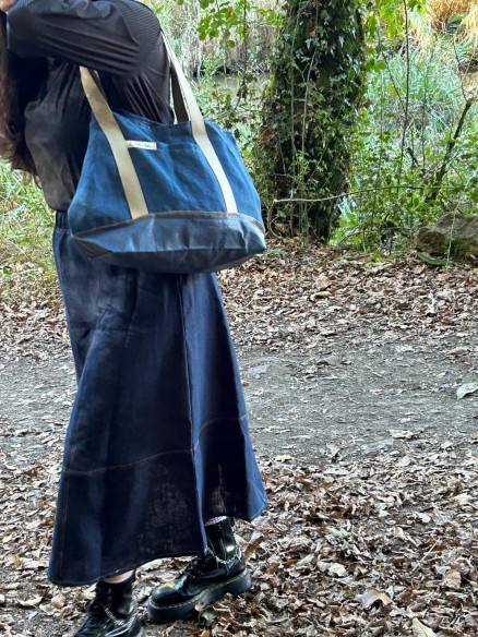 Sac cabas en lin Adéle